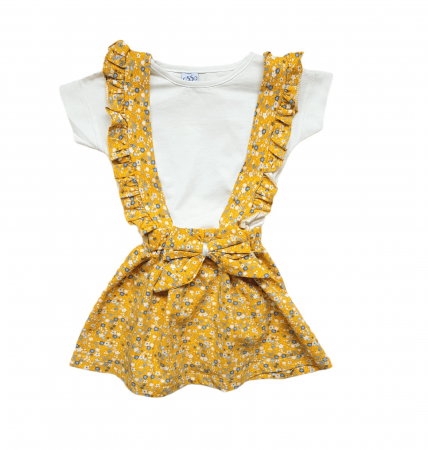 Rochii / Sarafane / Fuste - Rochita cu volane si tricou Bella