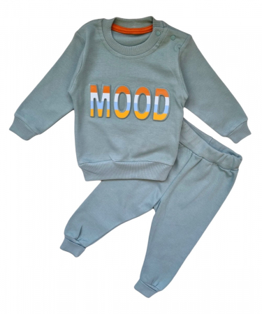 Compleuri / Seturi - Set baieti bumbac Mood verde