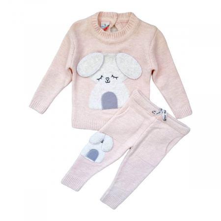 FETE 3-8 ANI - Set fete din tricot cu imprimeu