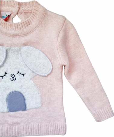 Set fete din tricot cu imprimeu [2]
