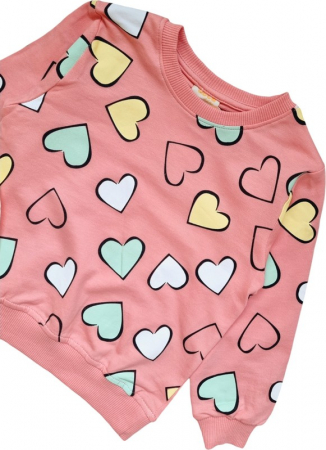 Set fete Inimioare bumbac multicolor [1]