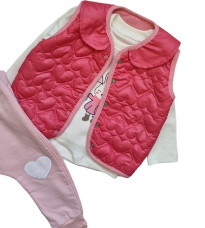 Set fetite 3 piese cu vesta [1]
