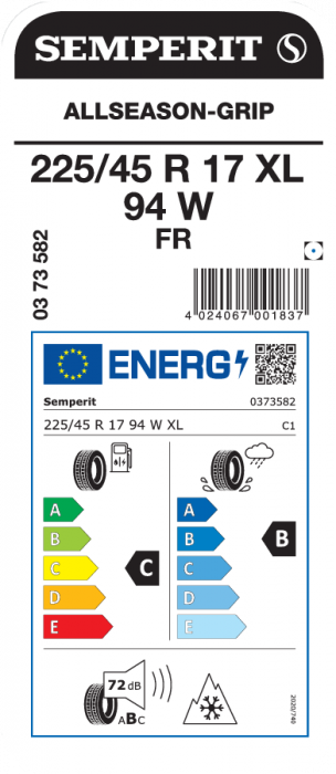 Anvelopa Semperit AllSeason-Grip 225/45R17 94W XL FR 3PMSF TL [3]