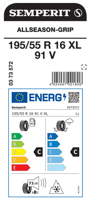 Anvelopa Semperit AllSeason-Grip195/55R16 91V XL 3PMSF TL [3]