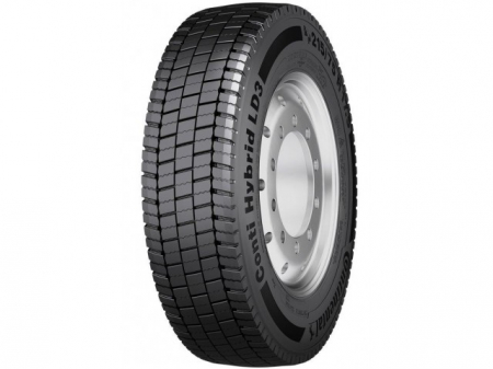 Anvelope camioane,autobuze - Anvelopa Continental 235/75R17.5 132/130M LD3 Hybrid M+S TL.
