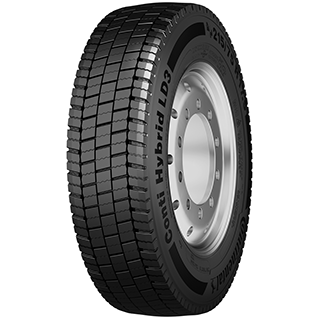 Anvelope camioane,autobuze - Anvelopa Continental LD3 Hybrid 205/75R17.5 124/122M 3PMSF TL