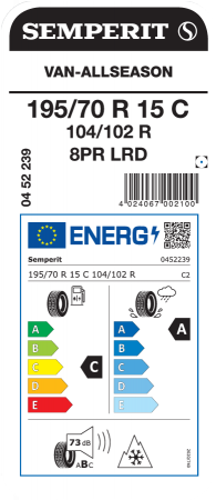 Anvelopa Semperit Van-AllSeason 195/70R15C 104/102R  3PMSF 8PR TL [2]