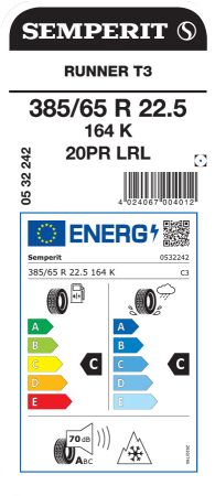 Anvelopa Semperit Runner T3 385/65R22.5 164K 3PMSF TL [1]