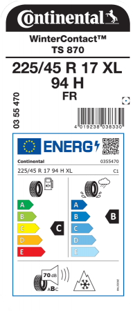 Anvelopa Continental WinterContact TS870 225/45R17 94H XL FR TL [2]