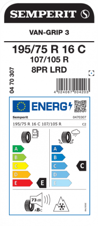 Semperit 195/75R16C 107/105R Van-Grip 3 8PR [2]