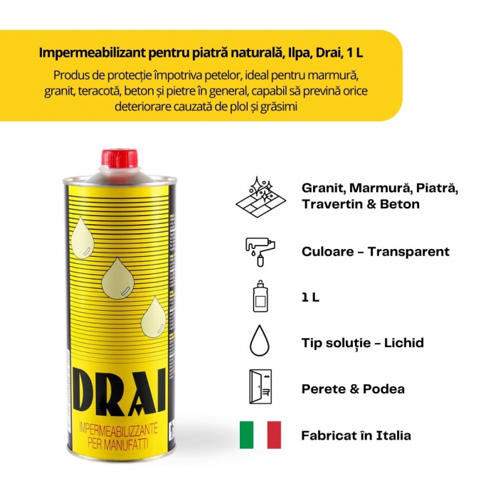 Impermeabilizant Ilpa Drai, 1L [2]