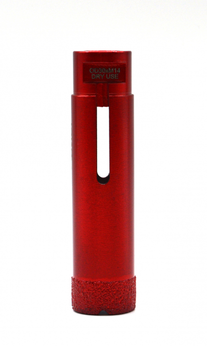 Carota diamantata marmura 30x120mm, M14 [3]
