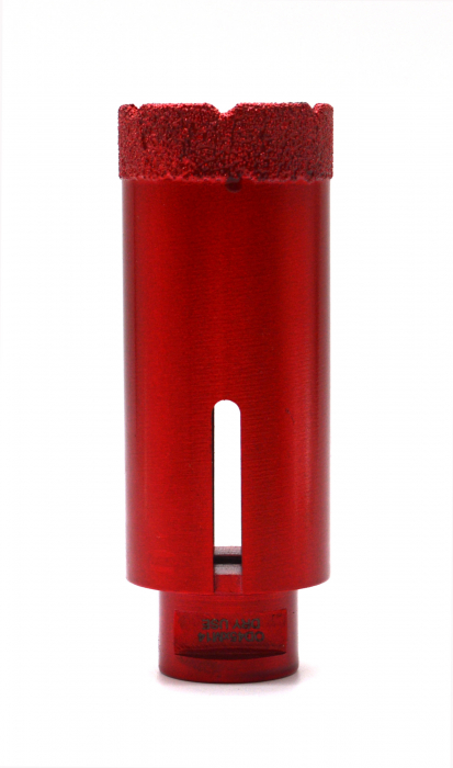 Carota diamantata marmura 45x120mm, M14 [2]