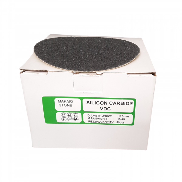 Disc abraziv velcro cu carbura de siliciu 125mm, diferite granulatii [3]