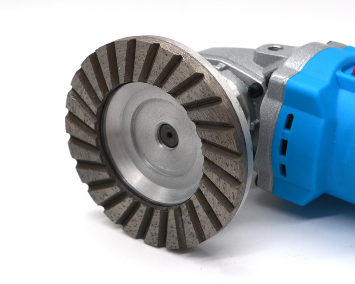 Disc diamantat turbo pentru slefuit 100mm, din aluminiu [2]