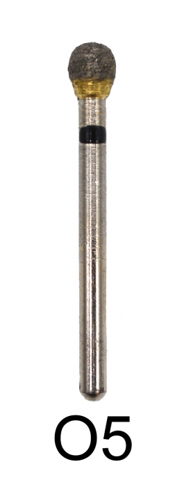 Freze biax diamantate pentru granit tija 3mm - diferite forme [2]