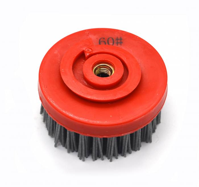 Perie abraziva rotunda pentru antichizat sau slefuit [2]