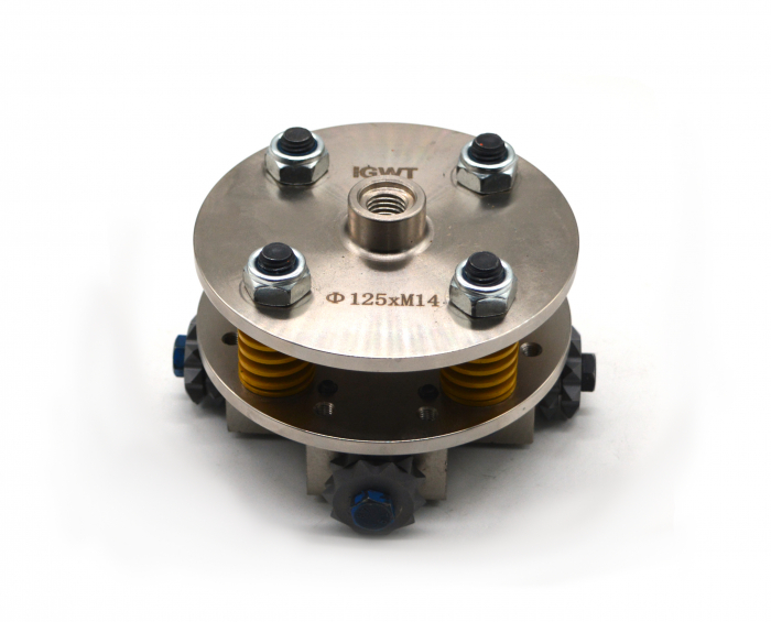 Platou pentru buciardat cu amortizare 125mm, M14 - 4 capuri [3]