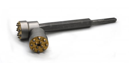 UNELTE SI ACCESORII SCULPTURA - Buciarda pneumatica cap rotund, 12 dinti