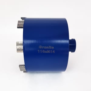 Carota diamantata granit 110x94, prindere M14 [1]