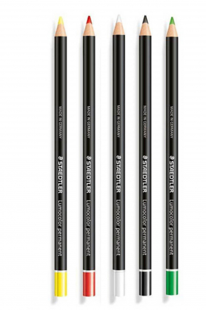 ACCESORII - Creion industrial permanent Staedtler pentru suprafete lucioase- diferite culori