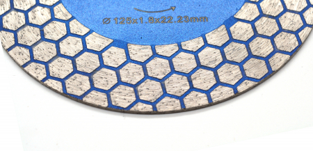 Disc diamantat ceramica 125mm pentru taiat si slefuit [2]