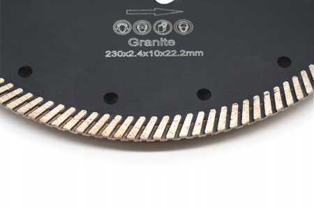 Disc diamantat granit, 230mm model 01 grosime 2.4mm [1]