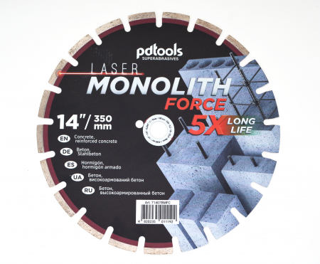 Discuri debitat - Disc diamantat Monolith Force pentru beton armat