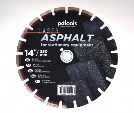 Discuri debitat - Disc diamantat pentru asfalt, prindere 25.4mm
