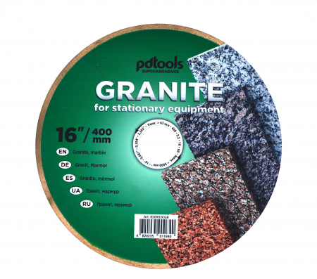 Discuri debitat - Disc diamantat pentru granit, prindere 60mm