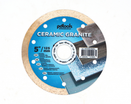 Discuri ceramica - Disc diamantat pentru placi ceramice 125mm, prindere 22.2