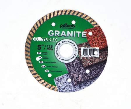 Discuri granit - Disc diamantat turbo pentru granit 125mm