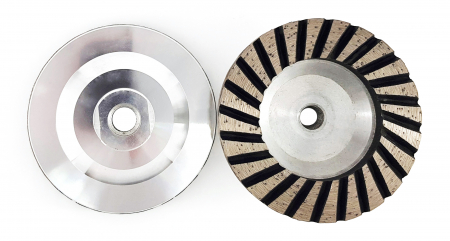 Produse calitatea 2 - Disc diamantat turbo pentru slefuit 125mm, din aluminiu calitatea 2
