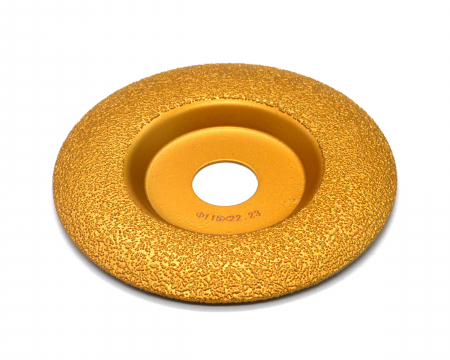 Freze profilare marmura - Freza diamantata tip cupa, 115mm
