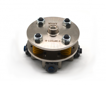 Platou pentru buciardat cu amortizare 125mm, M14 - 4 capuri [2]