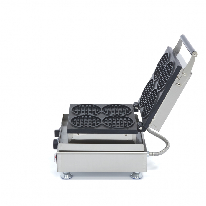 Aparat 4 mini-waffle rotunde, 1750W, 230V [3]