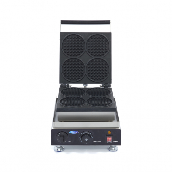 Aparat 4 mini-waffle rotunde, 1750W, 230V [2]