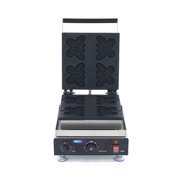 Aparat 4 waffle pe bat in forma de fluture, 1750W, 230V [2]