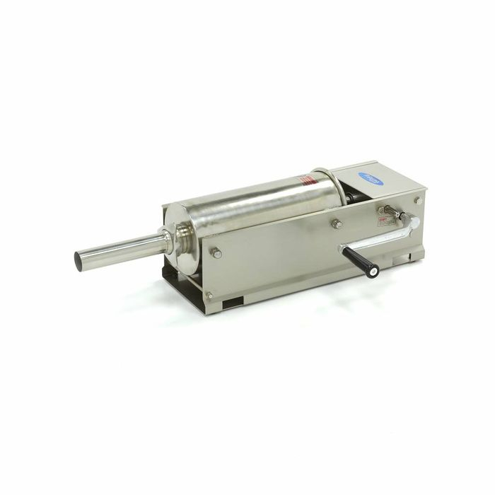 Aparat de facut carnati 5 litri orizontal manual cu 4 palnii inox [1]