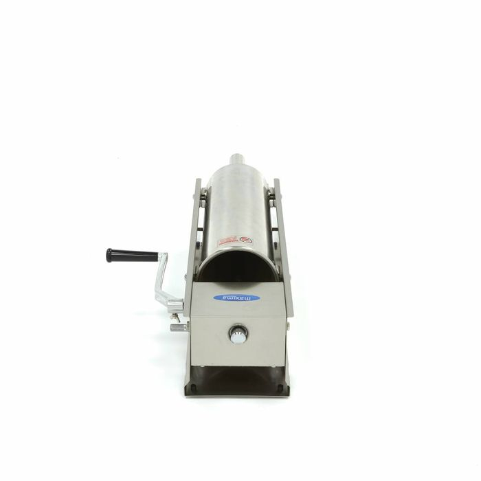 Aparat de facut carnati 7 litri orizontal manual cu 4 palnii inox [5]