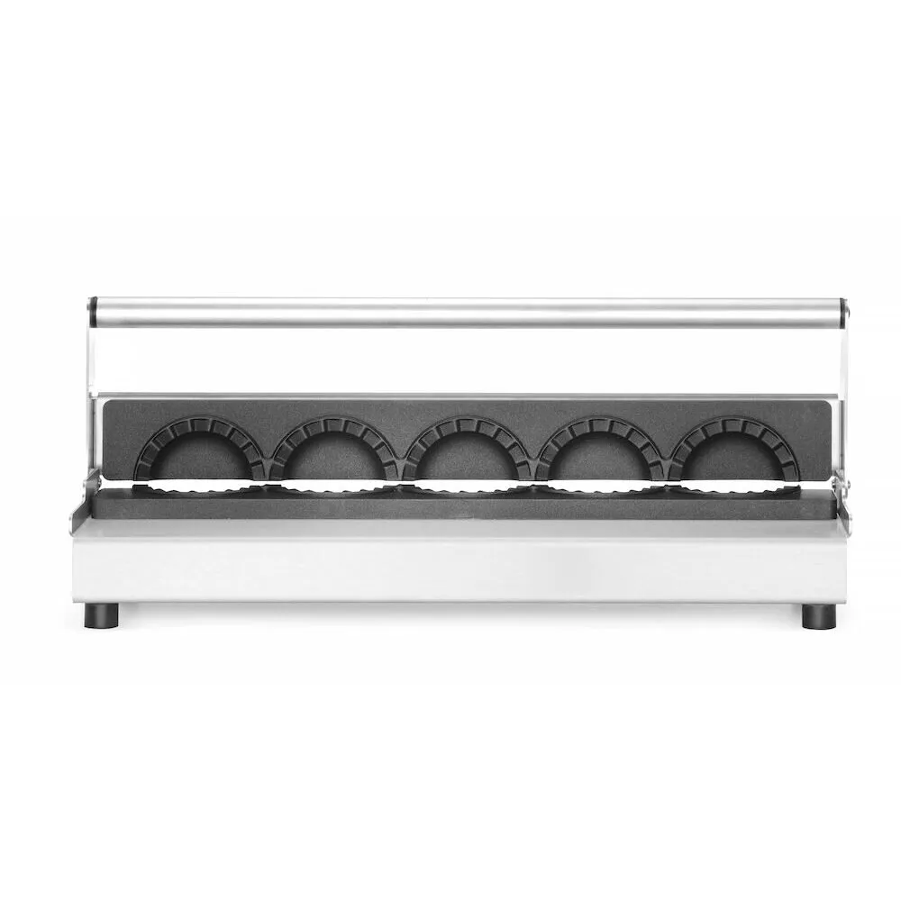 Aparat facut galuste, 5 forme, otel inoxidabil, 47x14 cm [1]