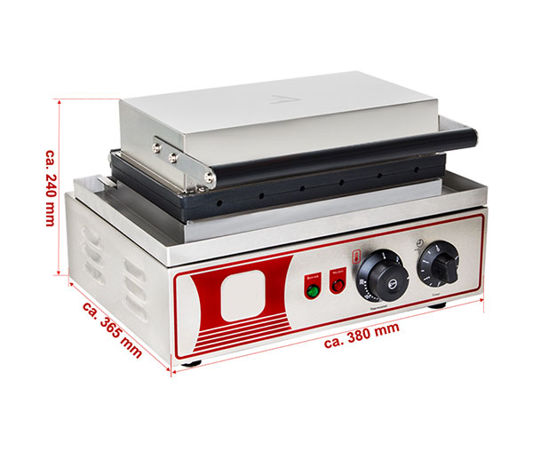 Aparat facut waffe tip bastoane, betisoare, 230V, 1,5kW, BWA-9 [2]