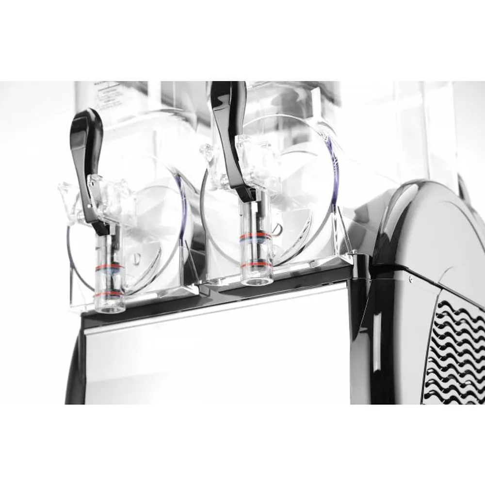 Aparat granita profesional 2 x 12L, digital, 740W [5]