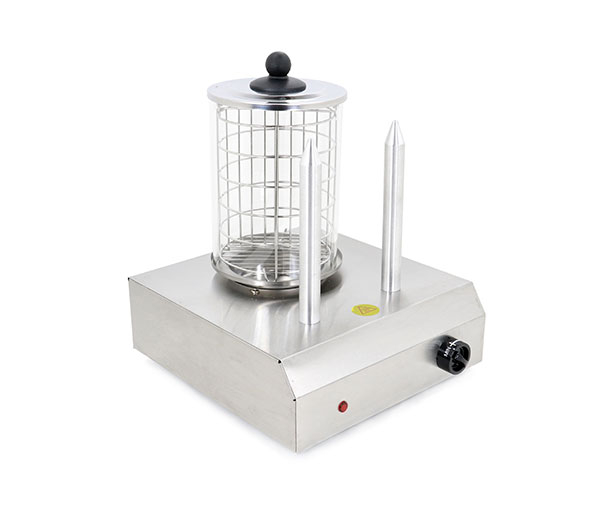 Aparat incalzitor hot-dog cu 2 tepuse si vas BHG06b [3]