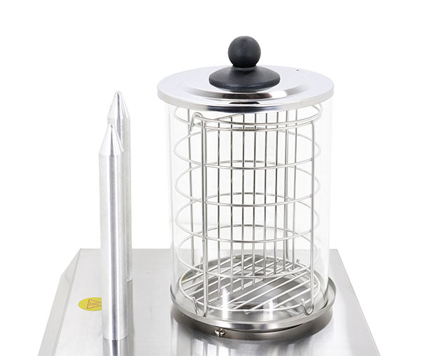 Aparat incalzitor hot-dog cu 2 tepuse si vas BHG06b [6]