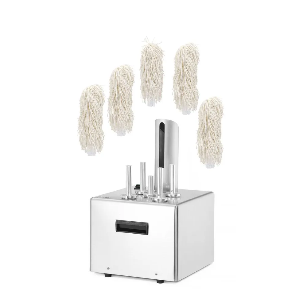 Aparat lustruit pahare, inox, 330 pahare/ora, 5 perii [5]