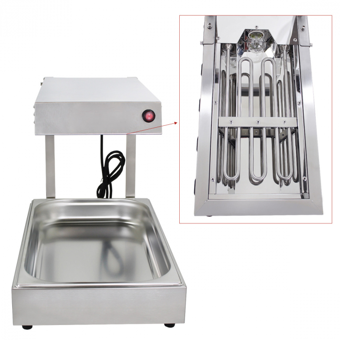 Aparat mentinere la cald cartofi prajiti 530x325x60 mm BWB-1 [5]