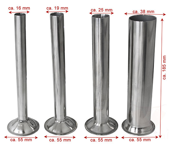 Aparat electric de umplut carnati din inox 30 litri, 230V, BT30-E [8]