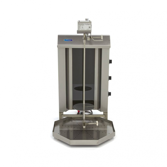 Aparat pentru shaorma si kebab electrica cu 3 arzatoare, 30 kg, 5100 W, 230V [2]