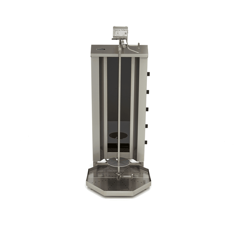 Aparat pentru shaorma si kebab electrica cu 5 arzatoare, 80 kg, 8500 W, 400V [4]